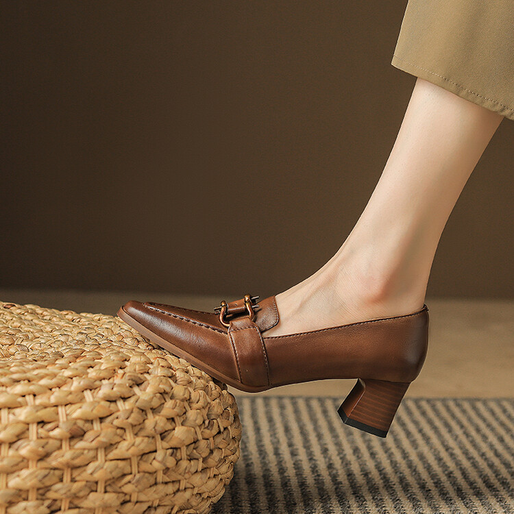 deep-mouth-flat-shoes-in-brown-and-caramel_1 Deep Mouth Flat Shoes in Brown and Caramel