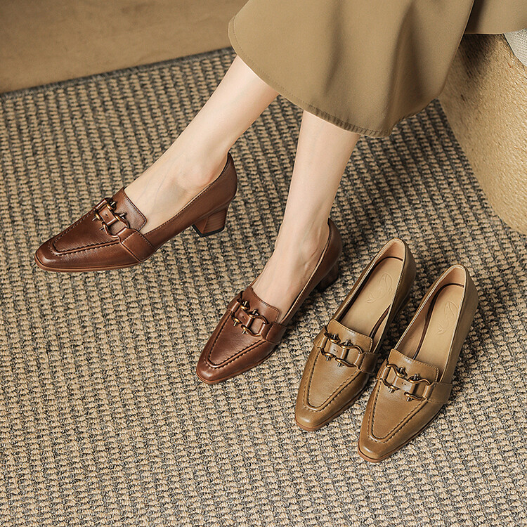 deep-mouth-flat-shoes-in-brown-and-caramel_4 Deep Mouth Flat Shoes in Brown and Caramel
