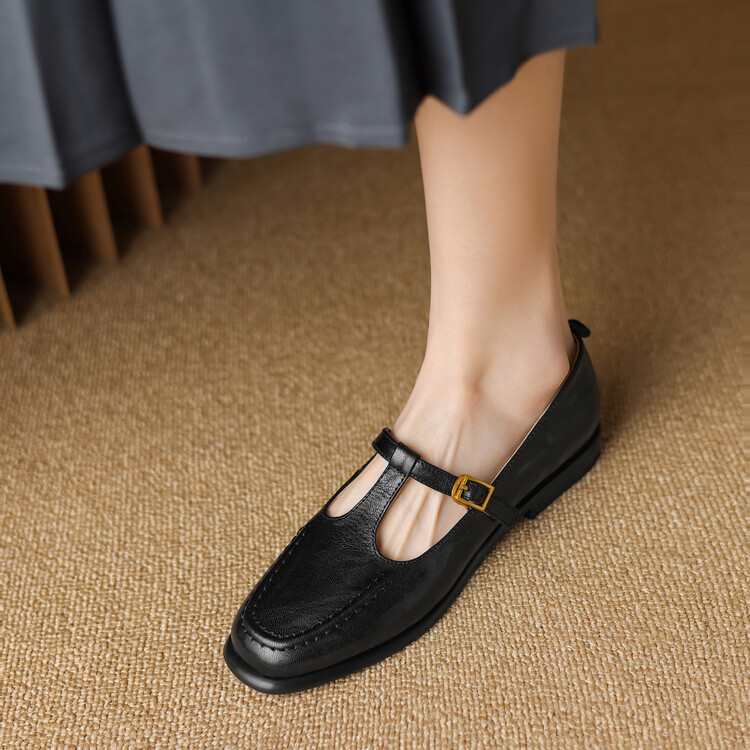 womens-deep-mouth-flat-shoes-lolita-style-soft-leather-slip-on_2 Women's Deep Mouth Flat Shoes Lolita Style Soft Leather Slip-On