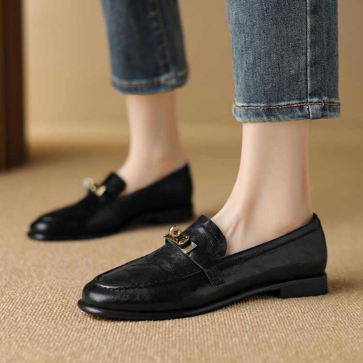 womens-deep-mouth-flat-shoes-low-heel-slip-on_3 Women's Deep Mouth Flat Shoes Low Heel Slip-On