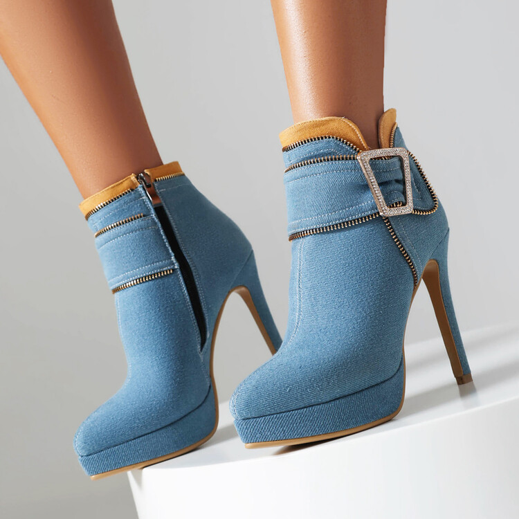 womens-denim-ankle-boots-with-stiletto-high-heel-and-side-zipper_2 Women's Denim Ankle Boots with Stiletto High Heel and Side Zipper
