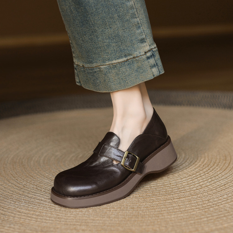 womens-retro-round-toe-slip-on-flat-shoes_1 Women's Retro Round Toe Slip-On Flat Shoes