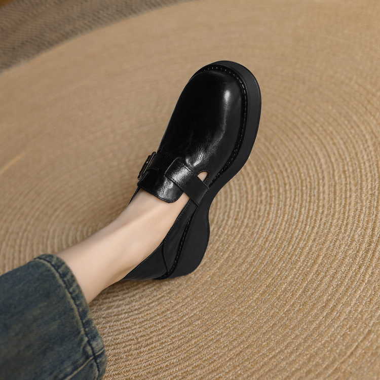 womens-retro-round-toe-slip-on-flat-shoes_4 Women's Retro Round Toe Slip-On Flat Shoes